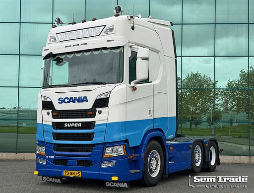 Scania S450 RETARDER FULL OPTIONS 2x TANK TOP CONDITION NL TRUCK