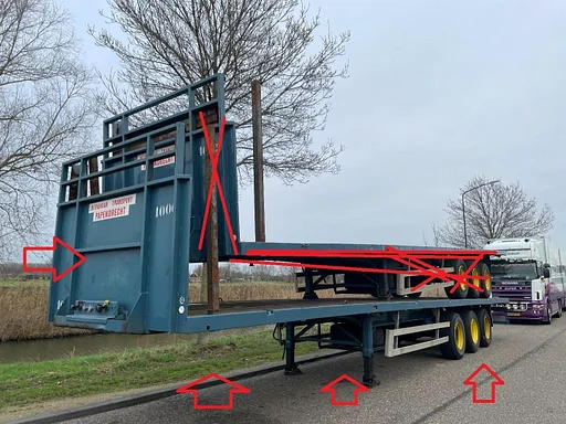 Other Haan 045  Heavy Duty (45Ton) / Rungen-Potholes / NL Trailer / 15X In Stock !