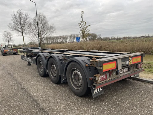 Kögel PORT 40 SIMPLEX 20 20/30/40 HC/ SAF Disc Brakes / Lift-Axle