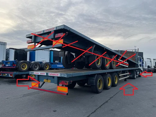 Other Haan OPL45 Heavy Duty (45Ton) / Rungen-Potholes / NL Trailer / 15X In Stock !