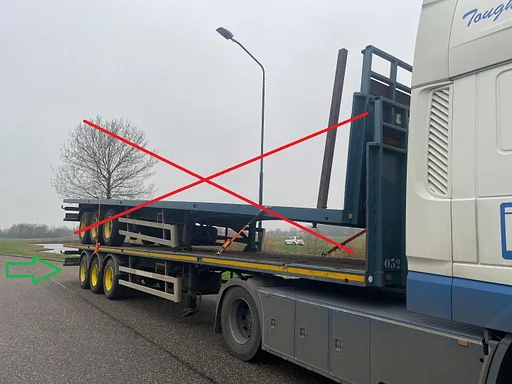 Other Haan OPL 45 Heavy Duty (45Ton) / Rungen-Potholes /BPW / 2x Liftaxle / NL Trailer