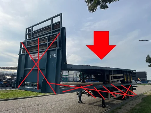 Other Haan OPL 45 Platform / BPW Axles / 2x Liftaxle / Drumbrakes / Heavy Duty