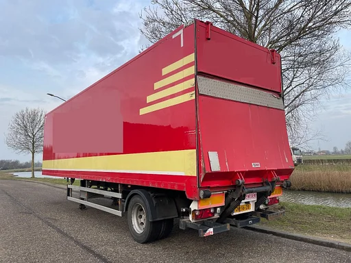 Groenewegen DRO-10-10 B 1-Axle City / Box / Koffer / Steering / BPW Axles / 2T Loading Lift