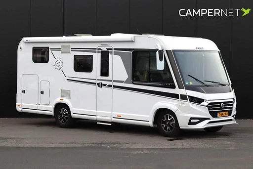 Knaus Live I 650 MEG 140pk 2.3 Multijet | Elektrische fietsendrager | Maxxfan | Achteruitrijcamera | Lengtebedden | Geen Hefbed | 6.97M | Bearlock |