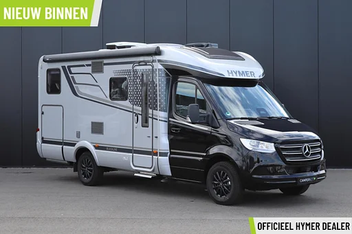 Hymer BMC-T 580 Blackline 170pk Automaat | Levelsysteem | Dak airco | Lithium | Lengtebedden | SLC Chassis | Luifel | Adaptieve cruise |