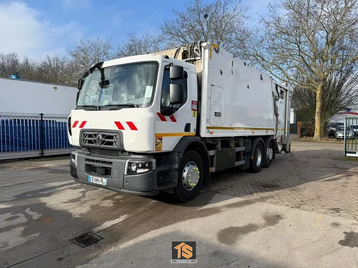 Renault D 320.26 WIDE 6X2 - GARBAGE - FAUN - 19TON - TOP!