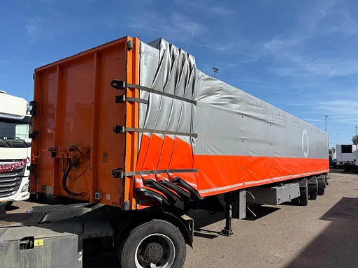 Nooteboom Ausschiebbar , extendable: 795 cm, lenght 1330 - 2125 cm Schiebehaube Hardholz Remote Control