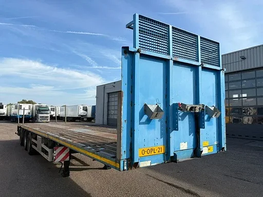 HRD 7.00 (m) ,vlakkke,uitschuifbaar, ausschiebbar,extendable,wysuwany,twistlocks,ronggaten,rongen