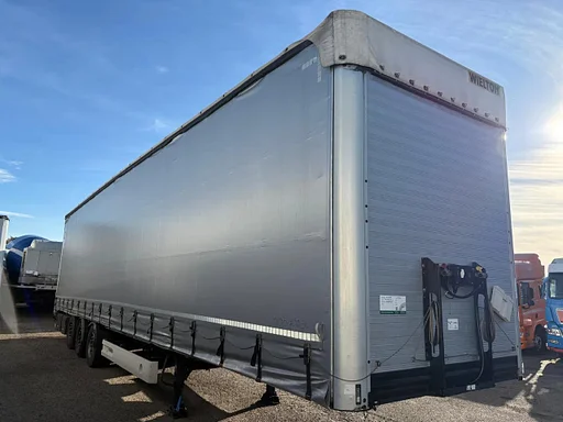 Wielton Mega volume 100 m3, Edscha curtainside SAF-Discbrakes Nieuwstaat