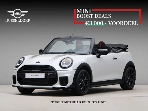 MINI Cooper S Cabrio John Cooper Works Pakket M PRIVATE LEASE EUR 863,- (60 mnd/5.000 km)