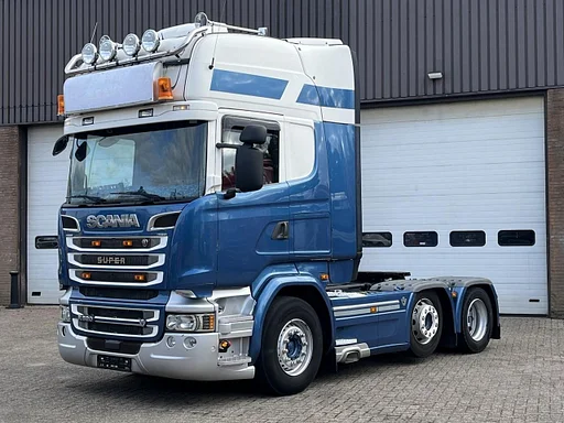 Scania R520 V8 / Full air / Retarder / 6x2 / Full spoiler / 2 x Tank / Xenon