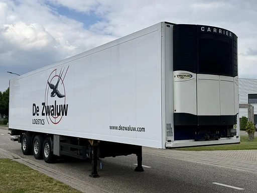 Schmitz Cargobull SKO 24 / Carrier Vector 1800 / Stuuras / Liftas / Ondervouw klep Lift Dhollandia / NL Trailer