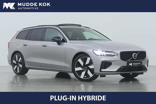 Volvo V60 T6 Plug-in hybrid Plus Dark | Telhado de pano | Head-Up | ACC | 360° câmera | Stoel+Stuurverwarming
