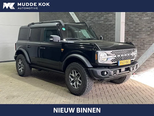 Ford Bronco 2.7 Outer Banks | GRIJS KENTEKEN | Trekhaak | Bang&Olufsen | Stoel+Stuurverwarming | 360° Camera | ACC