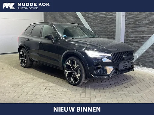 Volvo XC60 T6 Plug-in hybrid Ultra Black Edition | sospensioni pneumatiche | Bowers&Wilkins | Massage+Ventilatie | Gelamineerd Glas | 22 Inch