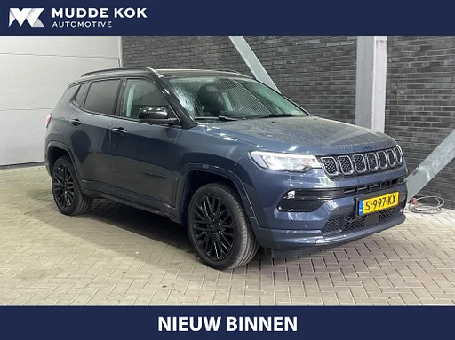 Jeep Compass 4xe 240 Plug-in Hybrid Electric S | Dach na dachu | 360° kamera | hak holowniczy | Stoel+Stuurverwarming | Alpine Audio