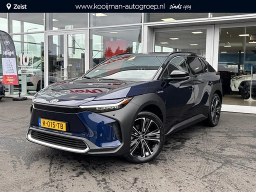 Toyota bZ4X Launch Edition Premium 71 kWh NL Auto, Pano tető seat memory, rondomzicht fényképezőgép adaptieve Sebességtartó automatika, dodehoek sensor, keyless, 16% BIJTELLING, stoelen- & stuurwiel verwarmd