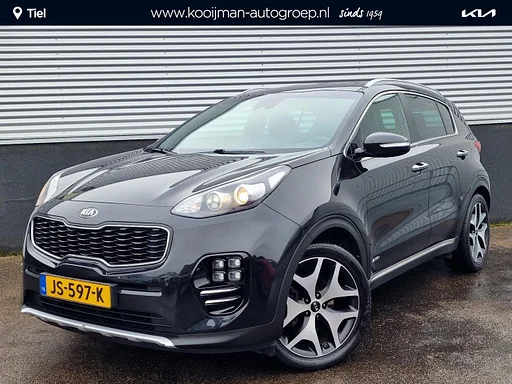 Kia Sportage 1.6 T-GDI 4WD GT-Line First Edition Nieuw geleverd, Dealeronderhouden, navigatie, Lederen bekleding, Achteruitrijcamera, légkondicionáló control, Sebességtartó automatika, 19" lm, 1600KG towing weight
