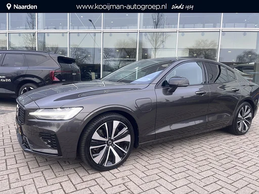 Volvo S60 Recharge T6 AWD Plus Dark | NL-AUTO | Harman & Kardon | Schuif-/kanteldak | Stoel-& stuurverwarming | Seat memory | Cruise Control |NIEUW STAAT!!