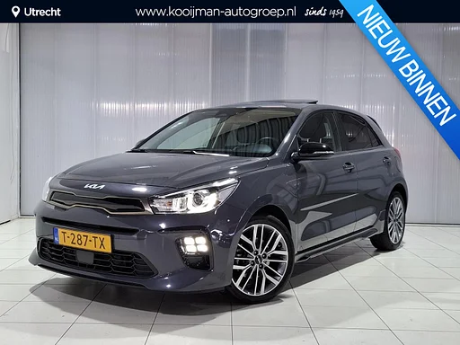 Kia Rio 1.0 T-GDi MHEV GT-Line Schuif kantel dak, Stoel en Stuur verwarming, Apple Carplay/Android Auto, navigatie, camera