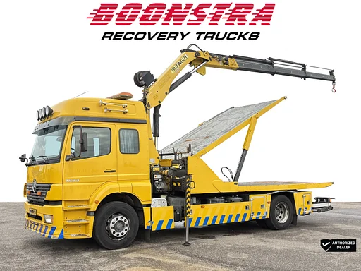 Mercedes-Benz Atego 1823 Palfinger PK15500 Groenewold Doppelstock Remote Bergingsvoertuig Kran