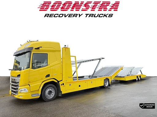 DAF XD 410 Tijhof 6-lader TA-12000 Winde Led Standairco *Nieuw* Autotransporter