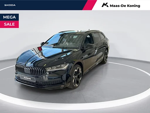 Skoda Superb | suite Sportline bekleding | Panorama dak | trailer coupling | MEGA SALE!! station wagon Sportline Business 1.5 TSI PHEV 150 kW / 204 PK Co