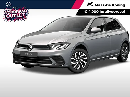 Volkswagen Polo · Achteruitrijcamera · Regensensor · Life Edition 1.0 TSI 95 pk 5 versn. DSG