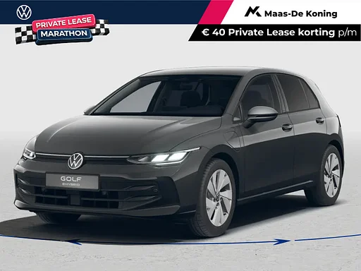 Volkswagen Golf PRIVATE LEASE VANAF €459P/M · Achteruitrijcamera · Draadloze telefoonlader · Sfeerverlichting · Stock OUTLET · Prijs is inclusief inruilpremie · Life Edition 1.5 eHybrid 204 PK 6 versn.DSG