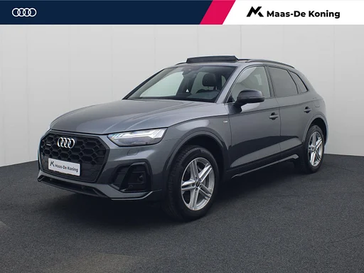 Audi Q5 50 TFSIe 220kW/299PK S Line · Tetto Pano · Apple/Android Car Play · Adaptive Cruise Control · Leder/stof · Drive select