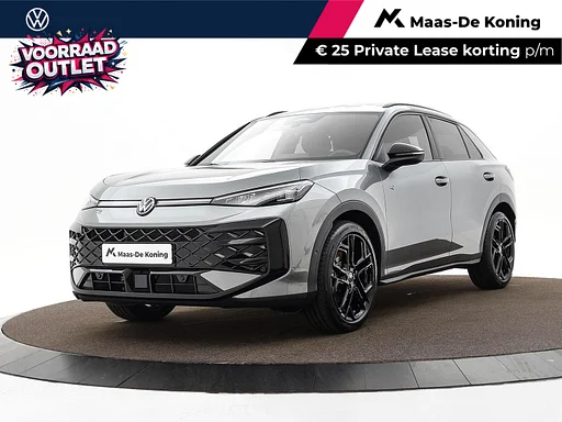Volkswagen T-Roc R-Line First Edition 1.5 eTSI 150 PK 7 versn. DSG · Achteruitrijcamera · Draadloze telefoonlader · High-end geluidsysteem Harman Kardon · Koplampverlichting matrix-led (IQ.LIGHT) ·