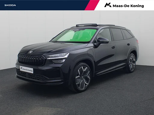 Skoda Kodiaq 1.5TSI/150PK PHEV Sportline DSG · auto da rimorchio · Tetto Pano · macchina fotografica + sensori di parcheggio · Garantie t/m 24-02-2030 of 60.000KM