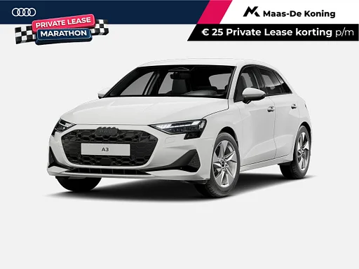 Audi A3 · Optiekpakket zwart plus · Afgevlakt stuurwiel Sportback 30 TFSI Advanced edition 116 PK