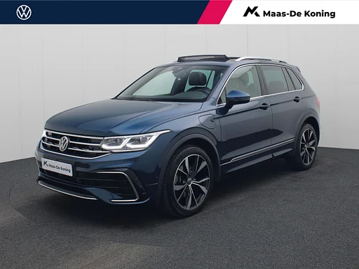 Volkswagen Tiguan 1.4TSIeHybrid 180kW/245PK R-Line DSG · Leder · Tetto Pano · auto da rimorchio · sedili riscaldati ·