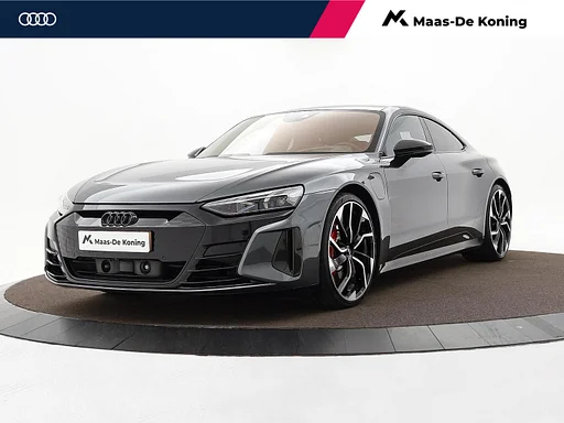 Audi RS e-tron GT 93 kWh 600pk · SOH 94% · Carbon Optiekpakket · Nachtzichtassistent · Vierwielbesturing · Laser LED Matrix · Luchtvering · Voorstoelen met massagefunctie & ventilatie ·