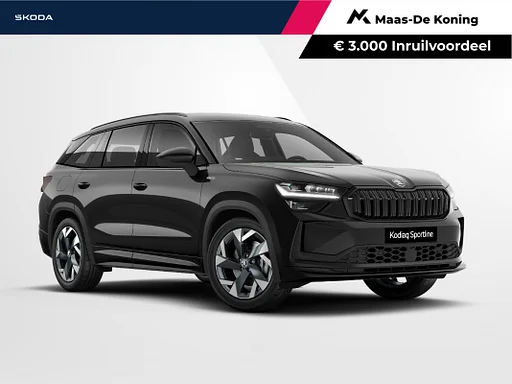 Skoda Kodiaq Sportline Business 1.5 TSI PHEV 150 kW / 204 PK | Black magic | trailer coupling wegklapbaar | 3.000,- inruilbonus!!