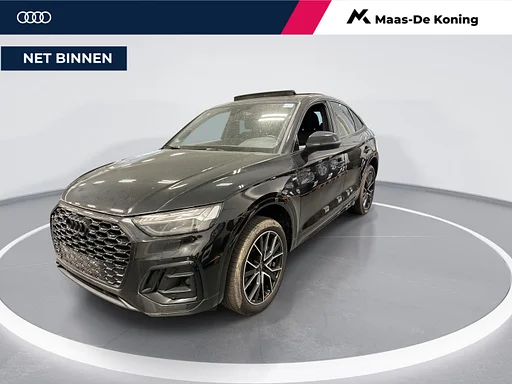 Audi Q5 Sportback 50 TFSIe 299pk S-tronic S edition · panorama roof · camera · Wegklapbare trailer coupling · Elek. Achterklep · Sfeerverlichting · 20'' Inch ·