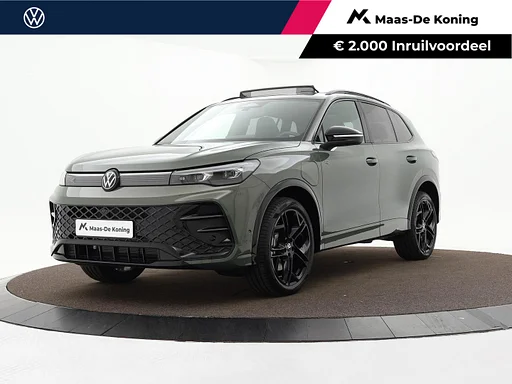 Volkswagen Tiguan R-Line Edition 1.5 eHybrid 204 PK 6 versn. DSG · Black Style Pakket · Panoramaschuif-kanteldak · hak holowniczy inklapbaar, z elektrische ontgrendeling, incl. aanhangermanoeuvreerhulp Trailer Assist · Prijs is inclusief inruilpremie