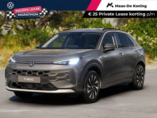 Volkswagen T-Roc Life First Edition 1.5 eTSI 116 PK 7 versn. DSG · Achteruitrijcamera · Comfort pakket · azione OUTLET · Prijs is inclusief inruilpremie ·