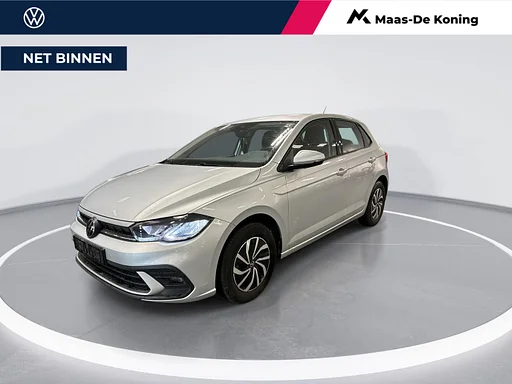 Volkswagen Polo 1.0 TSI 95pk DSG Life Edition · Apple/Android Car Play · Régulateur de vitesse · climatisation · Verkeersbord Detectie · P-Sensoren · Elek. Inklapbare Spiegels · Garantie t/m 22-05-2027