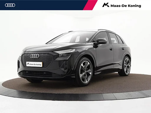Audi Q4 e-tron 40 204pk S Competition 77 kWh · SOH 91% · câmera · Matrix LED · Sonos Sound · Optiekpakket Zwart · assentos aquecidos ·