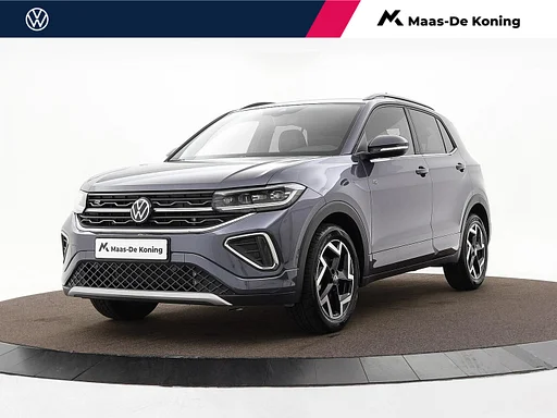 Volkswagen T-Cross 1.5 TSI 150pk DSG R-Line · camera · Matrix LED · Afneembare trailer coupling · ACC · heated seats · Apple/Android Car Play · Garantie t/m 18-07-2027