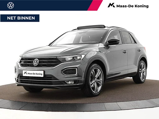 Volkswagen T-Roc 1.5 TSI 150pk DSG R-Line · Telhado de pano · câmera · navigatie · assentos aquecidos · 18'' Inch ·