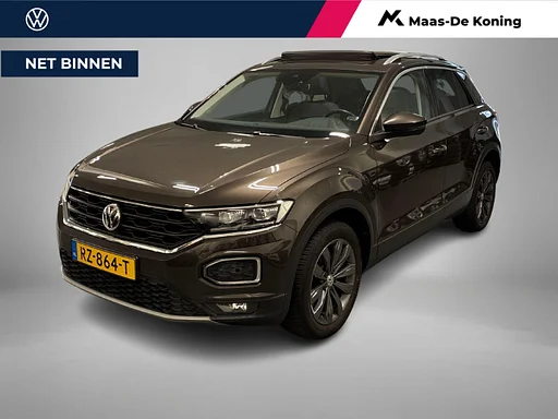 Volkswagen T-Roc 1.0 TSI 115pk Style · panorama roof · camera · Apple/Android Car Play · trailer coupling · ACC · Alarmklasse 3 · Active Info Display · Draadloze Telefoonlader ·