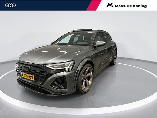Audi Q8 e-tron SQ8 507pk Quattro 115 kWh · SOH 94% · 360 Camera · B&O Audio · Luchtvering · Panoramadak · Valcona Leder · Elek. Voorstoelen · 22'' Inch ·