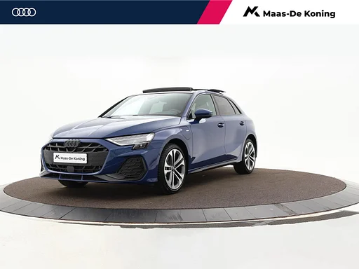 Audi A3 Sportback 40 TFSI 204pk S edition · Telhado de pano · câmera · Sonos Audio · Elek. Achterklep · Dodehoek Detectie · 18'' Inch · Garantie t/m 24-08-2030 of 100.000km