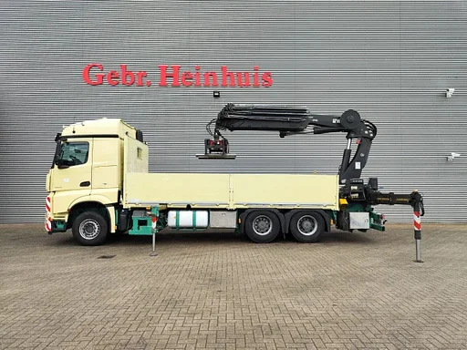 Mercedes-Benz Arocs 2645 6x4 Euro 6 Hiab XS 377 Hipro 7 x Hydr. Hiab Rotated Clamp!