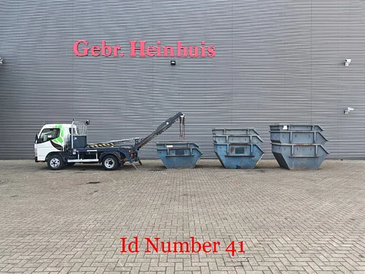 Mitsubishi Canter Fuso 6S15 Jotha Combicon 3512 Absetzer Incl 8 Containers!