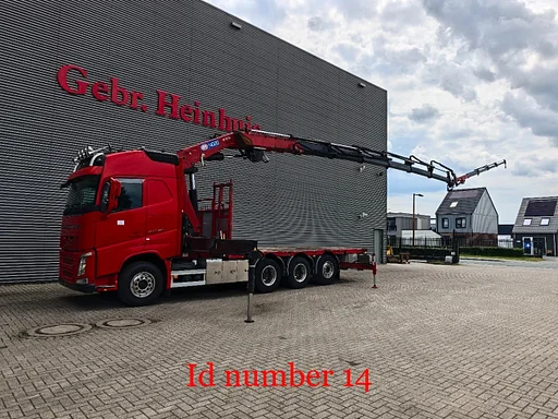 Volvo FH 540 8x4 Tridem HMF 4020-K6 Jip-K4 Winch!