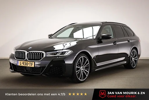 BMW 540 5-serie Touring 540i xDrive High Executive | LASER LED | HEAD UP | Telhado de pano | 360 câmera | carro de reboque